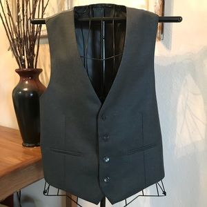 Men’s Black Dress Vest
